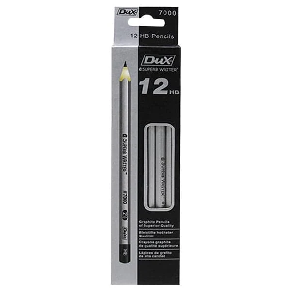 Dux HB Graphite Pencils – Pack of 12 (1 dozen)